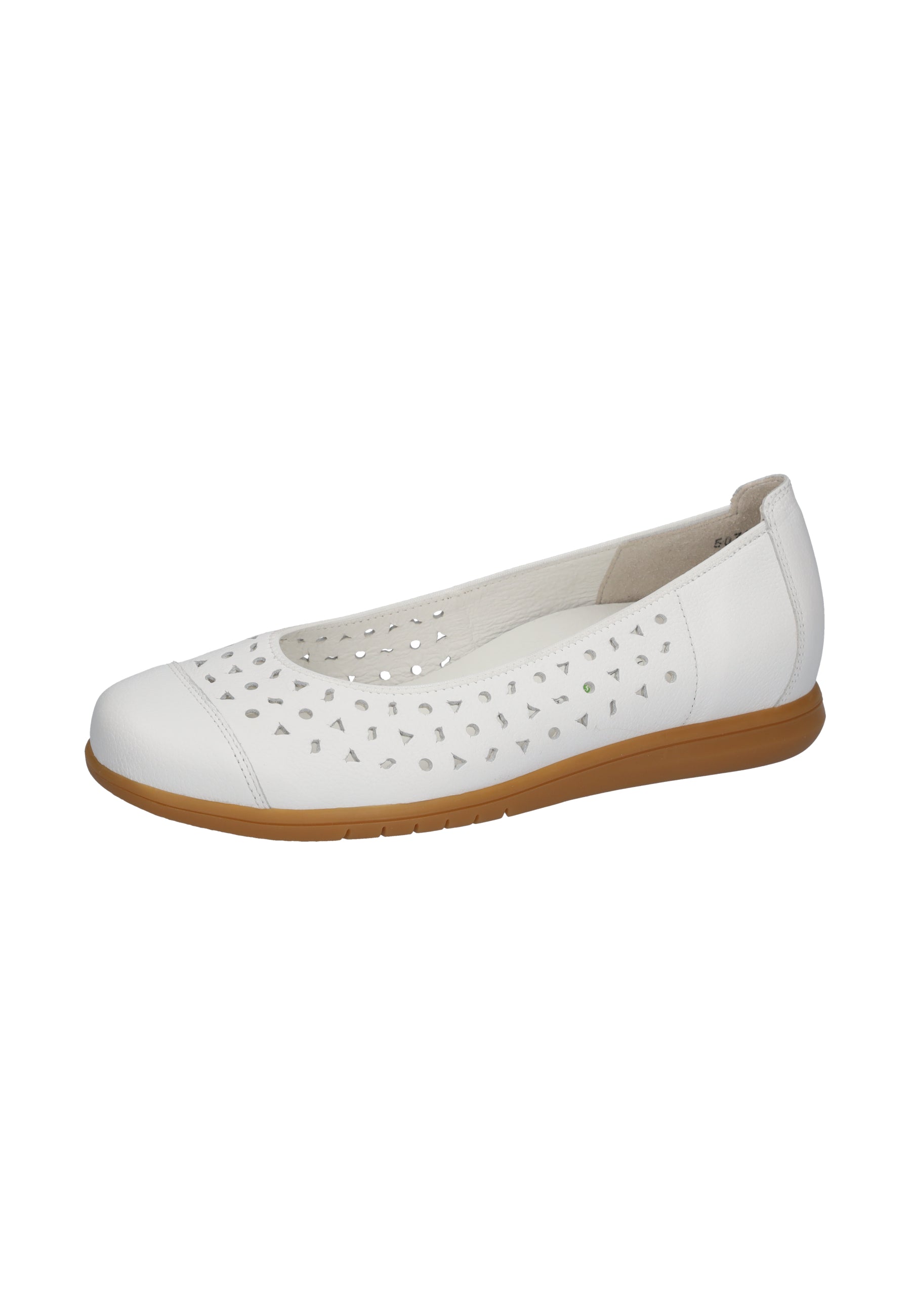 Damen Halbschuh H-Wanda Weiß Weite H 951506-139-150 - Ansicht 2