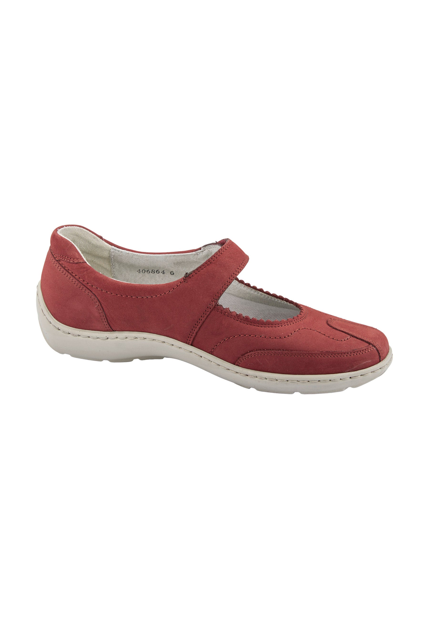 Damen Halbschuh Henni Rot Weite H 496302-191-023 - Ansicht 4