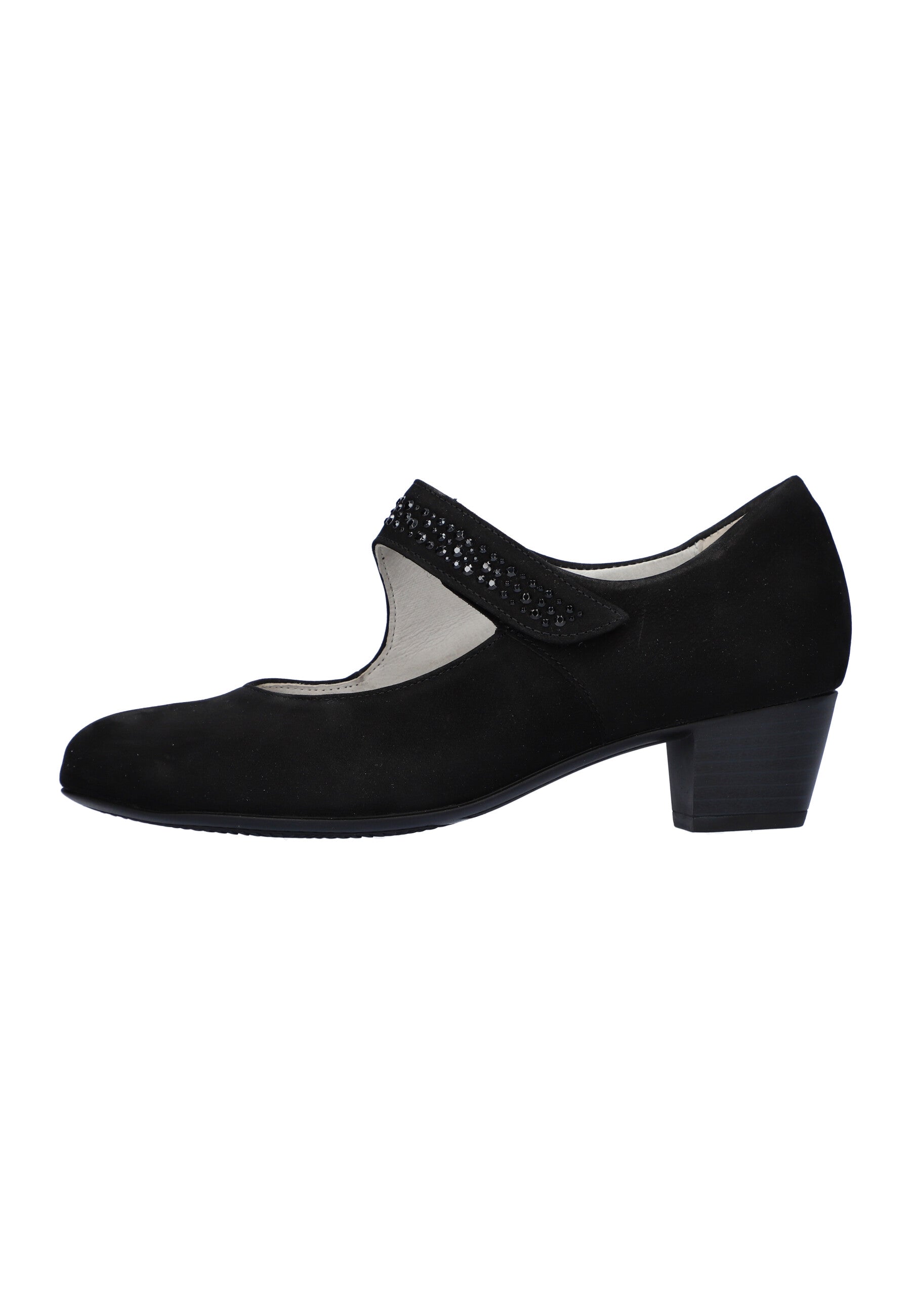 Damen Halbschuh Hilaria Schwarz Weite H 358311-162-001