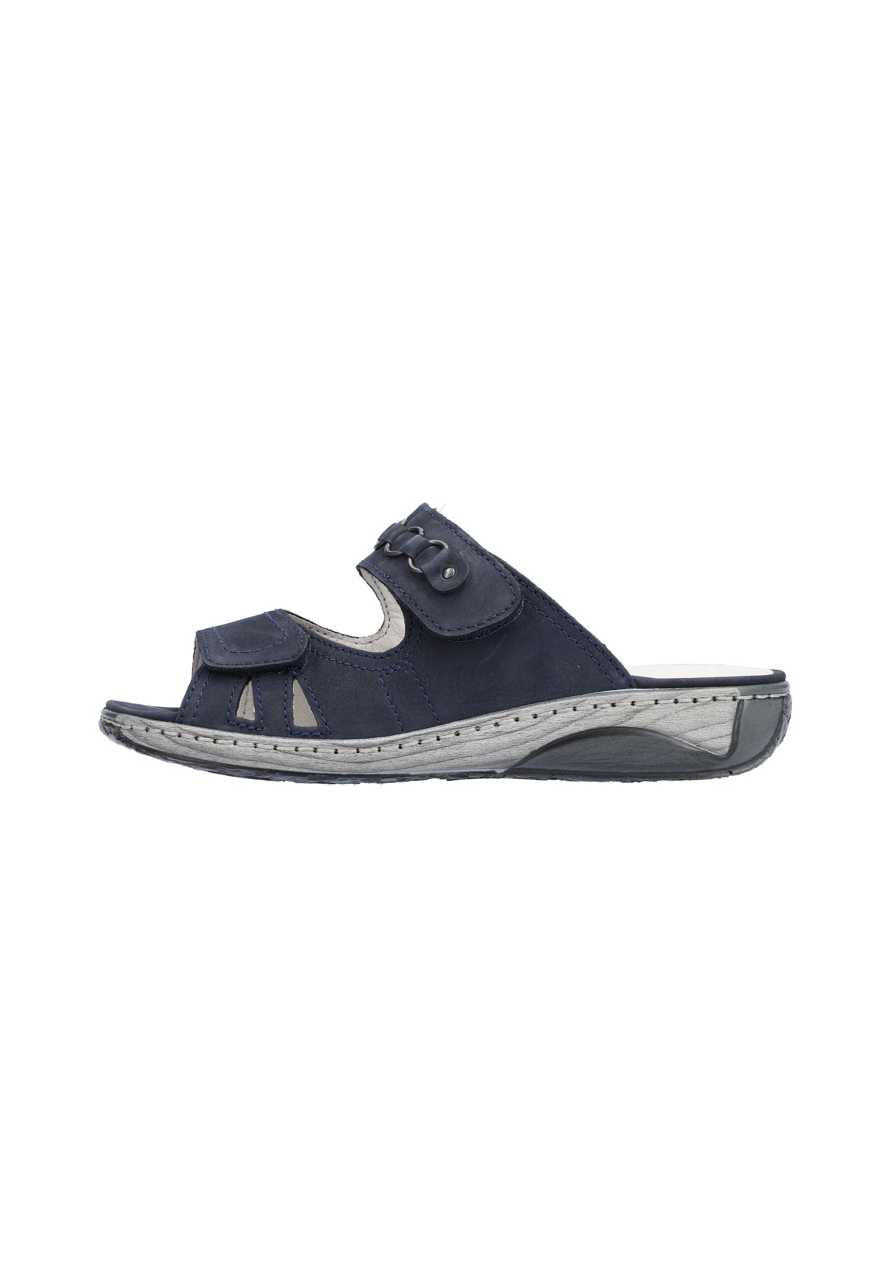 Damen Pantolette Garda Blau Weite G 210504-191-217