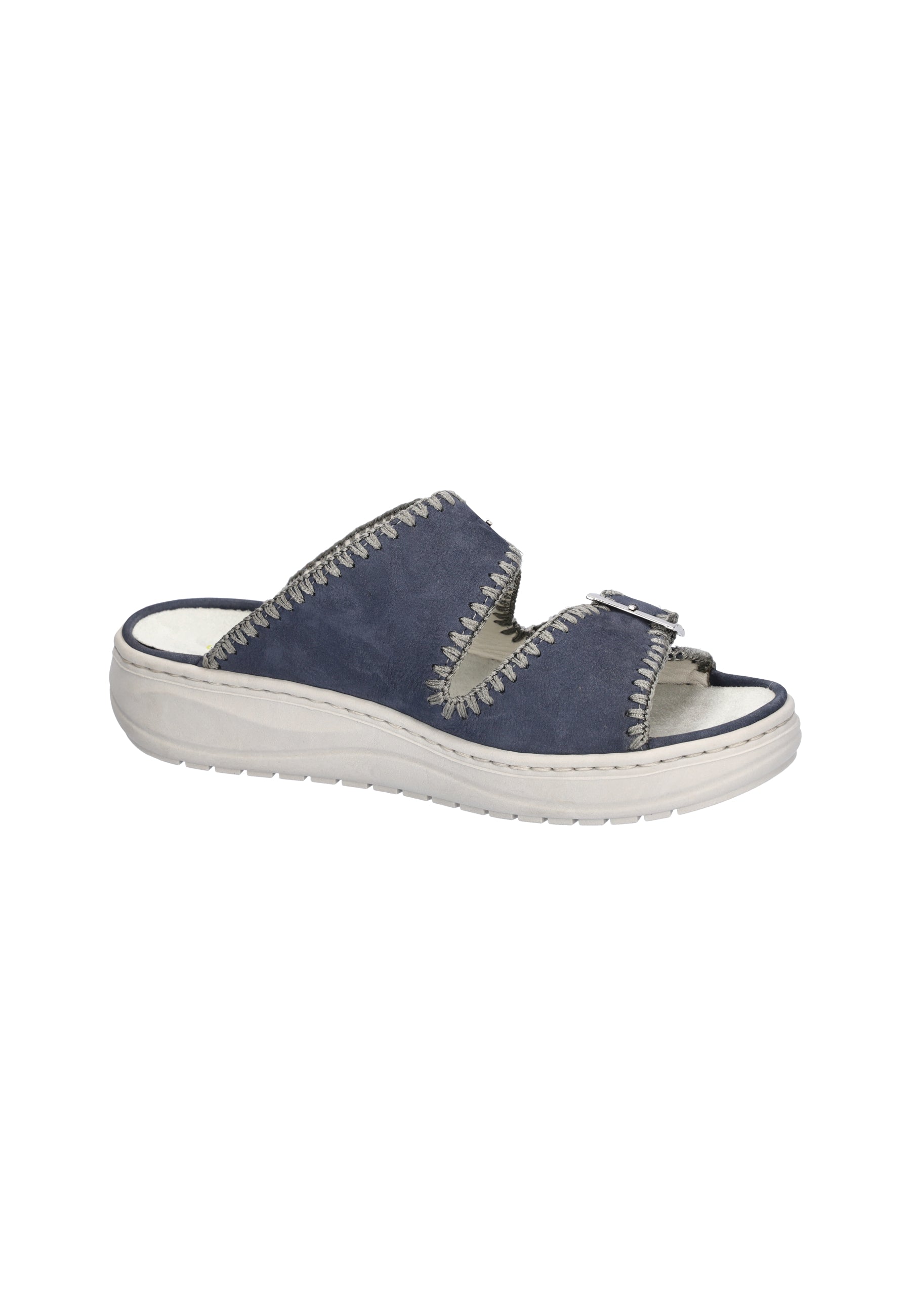 Damen Pantolette H-Cora Blau Weite H 924501-102-206 - Ansicht 4