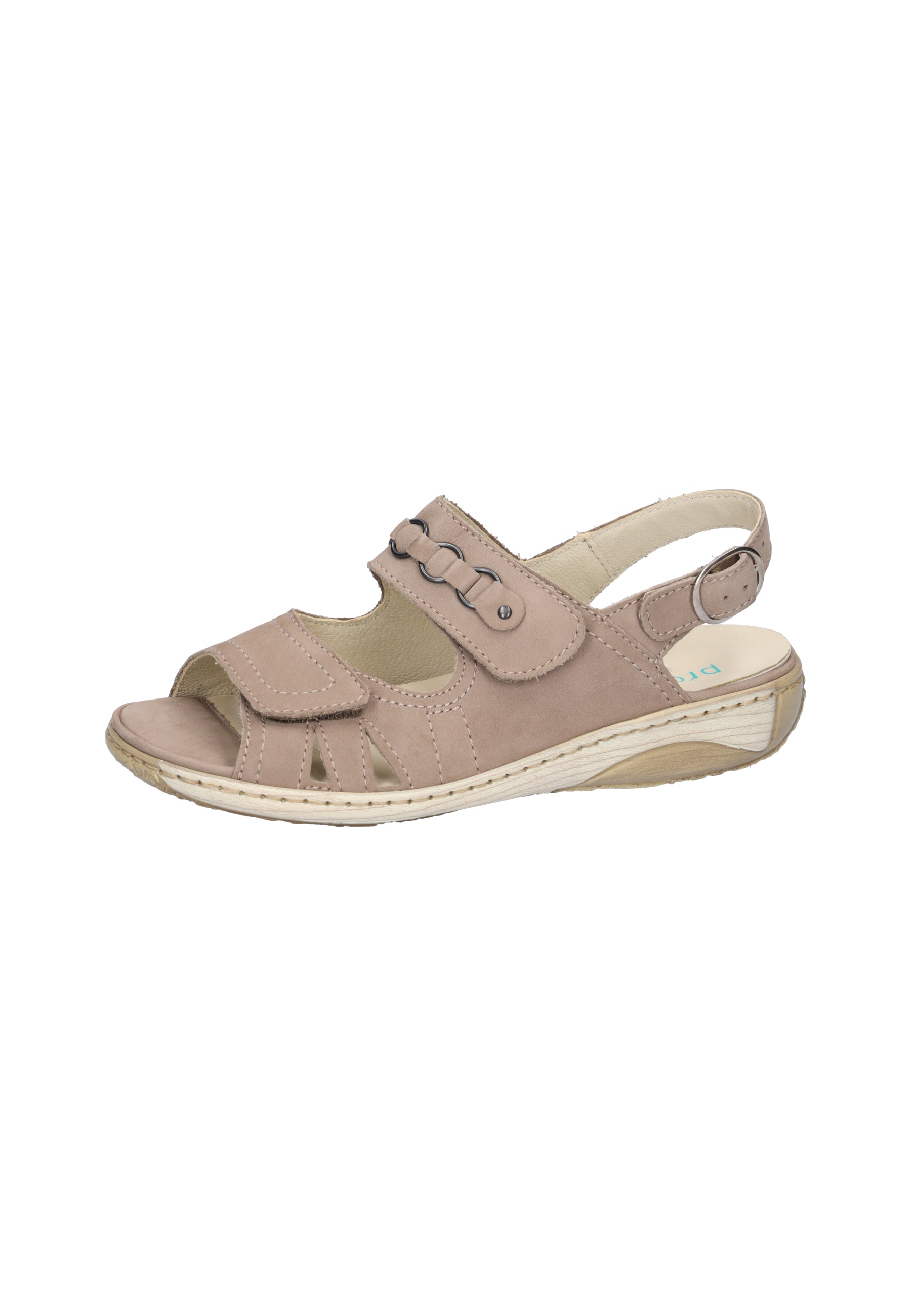 Damen Sandale Garda Beige Weite G 210004-191-060 - Ansicht 2
