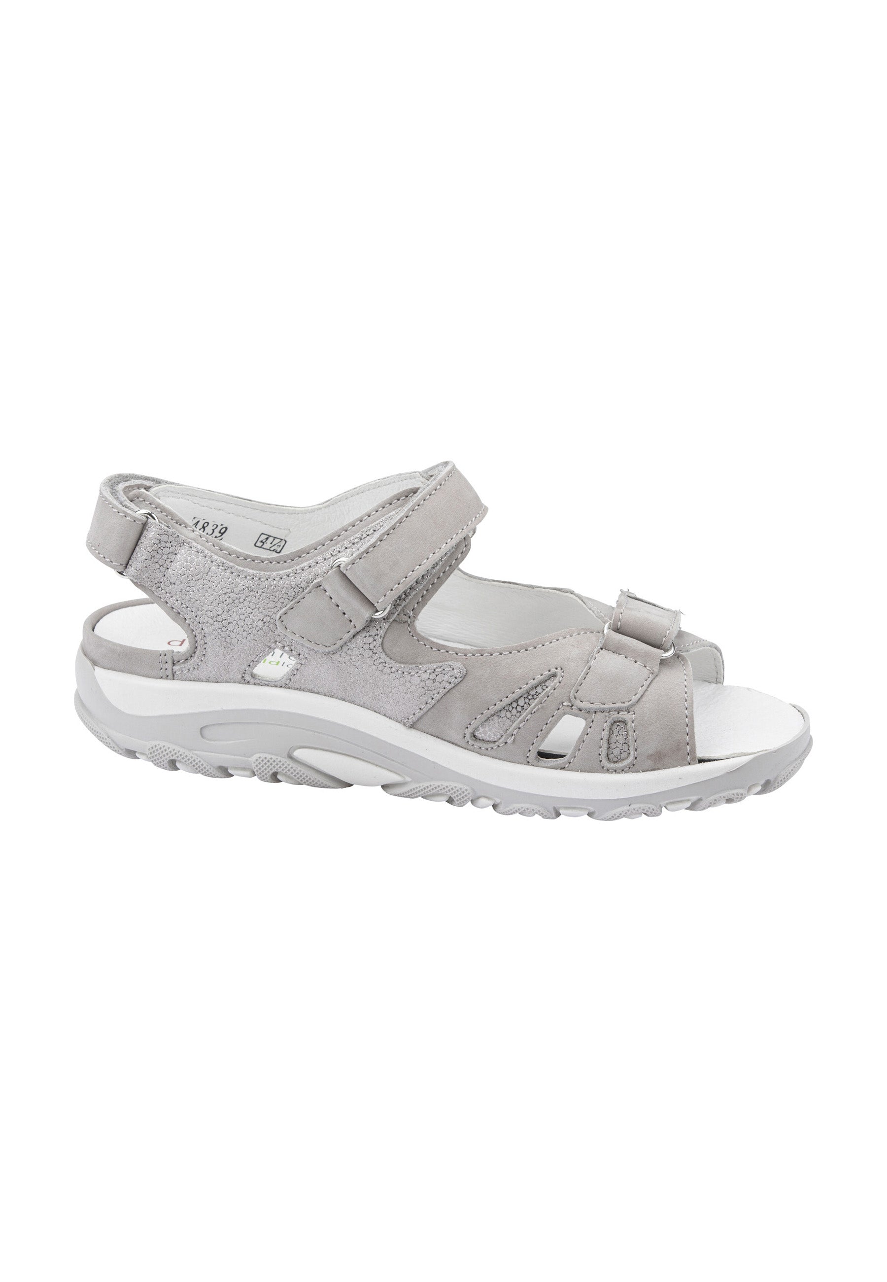 Damen Sandale Hanni Grau Weite H 448001-229-070 - Ansicht 4