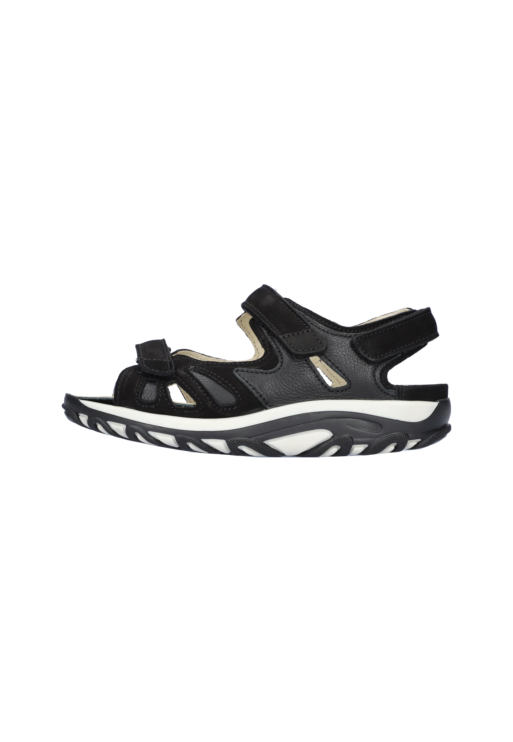 Damen Sandale Hanni Schwarz Weite H 448001-692-001
