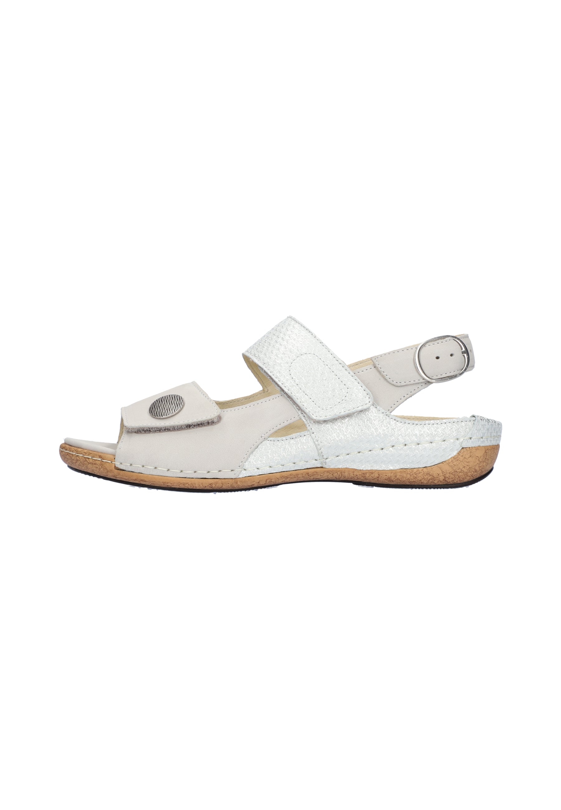 Damen Sandale Heliett Beige Weite H 342002-212-424