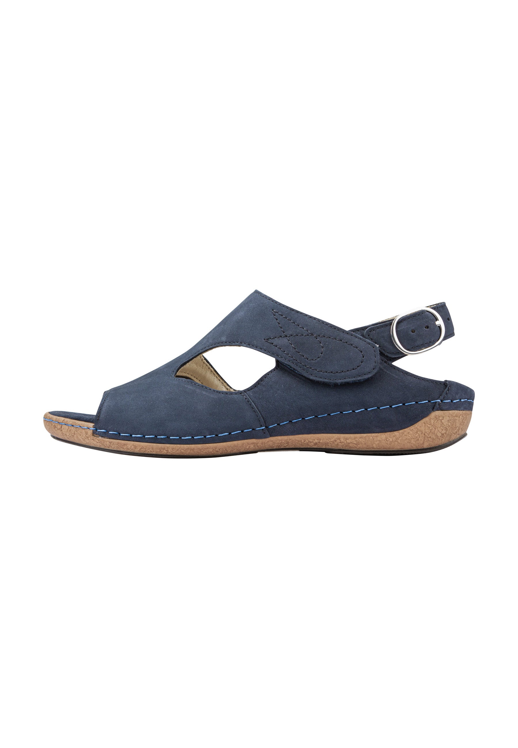 Damen Sandale Heliett Blau Weite H 342H01-203-217