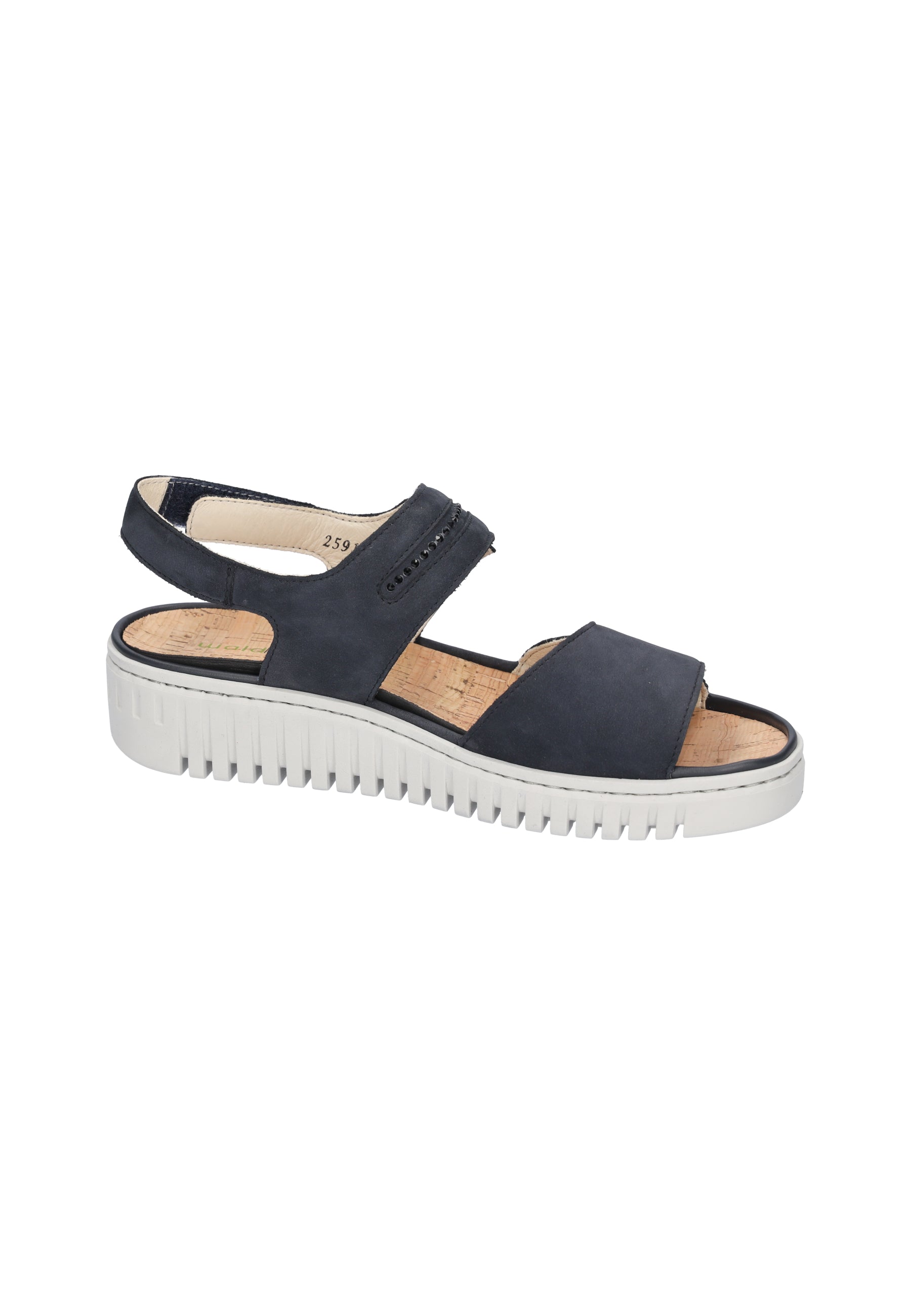 Damen Sandale K-Valerie Blau Weite K 630001-162-217 - Ansicht 4