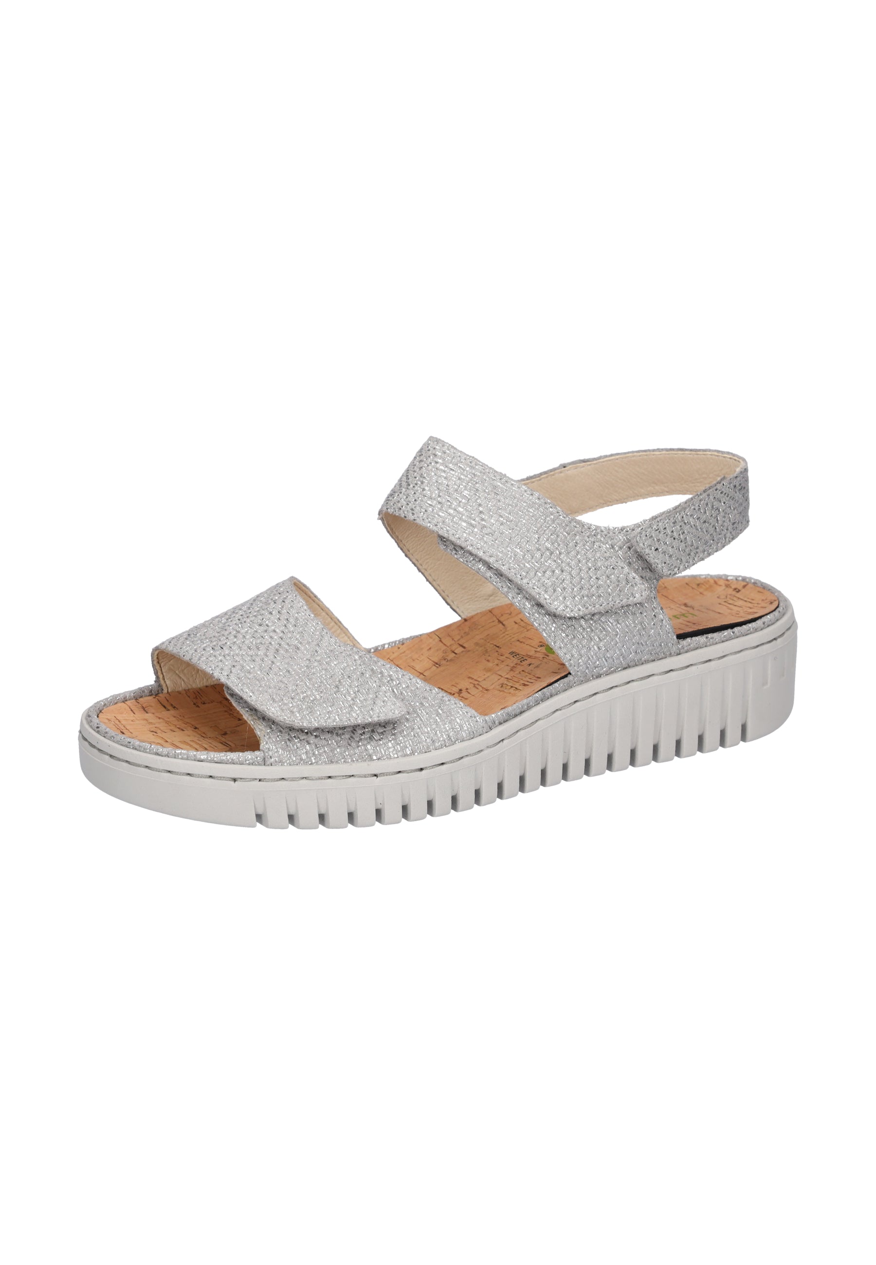 Damen Sandale K-Valerie Silber Weite K 630002-100-211 - Ansicht 2