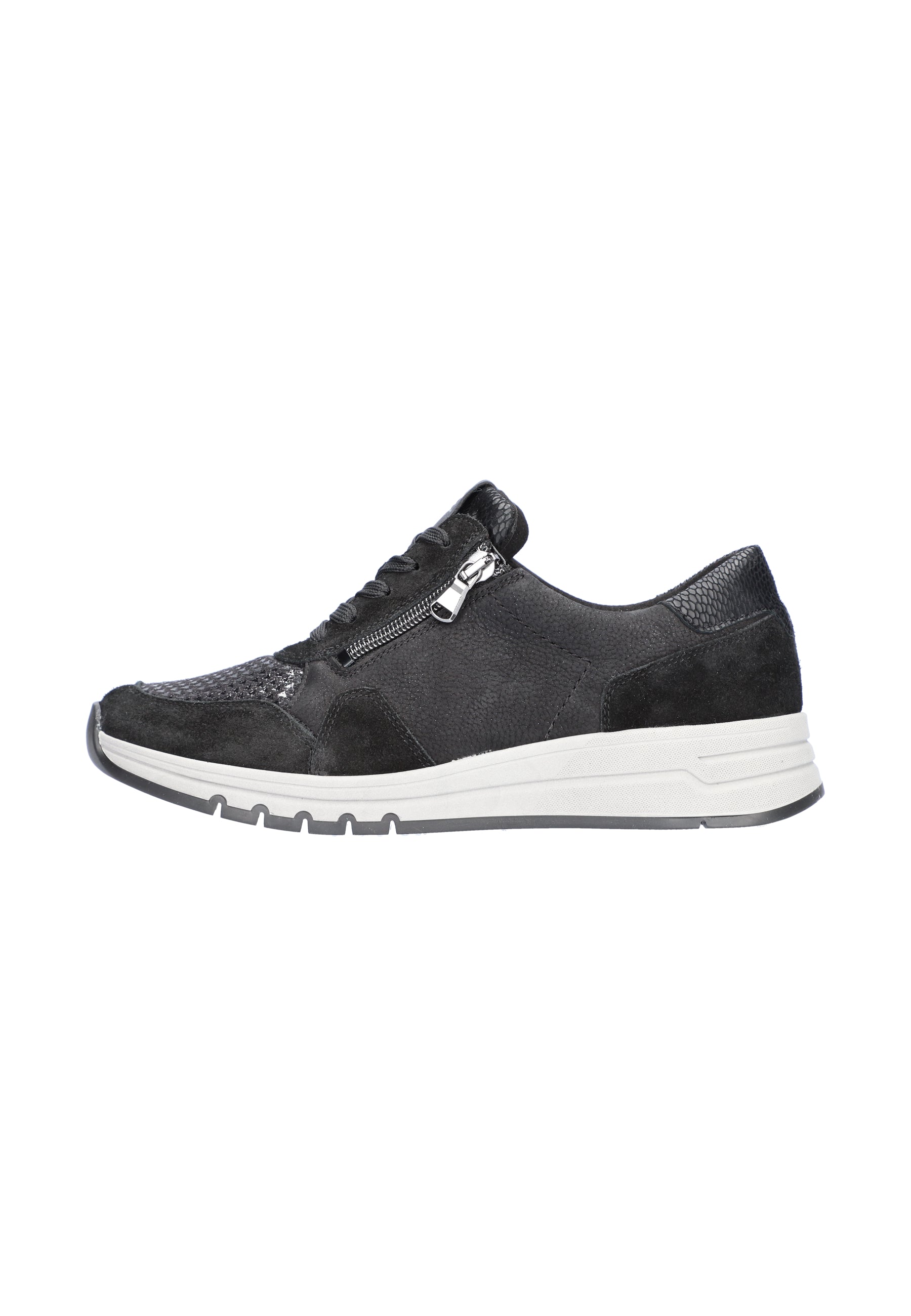 Damen Sneaker H-April Schwarz Weite H 957H02-500-001