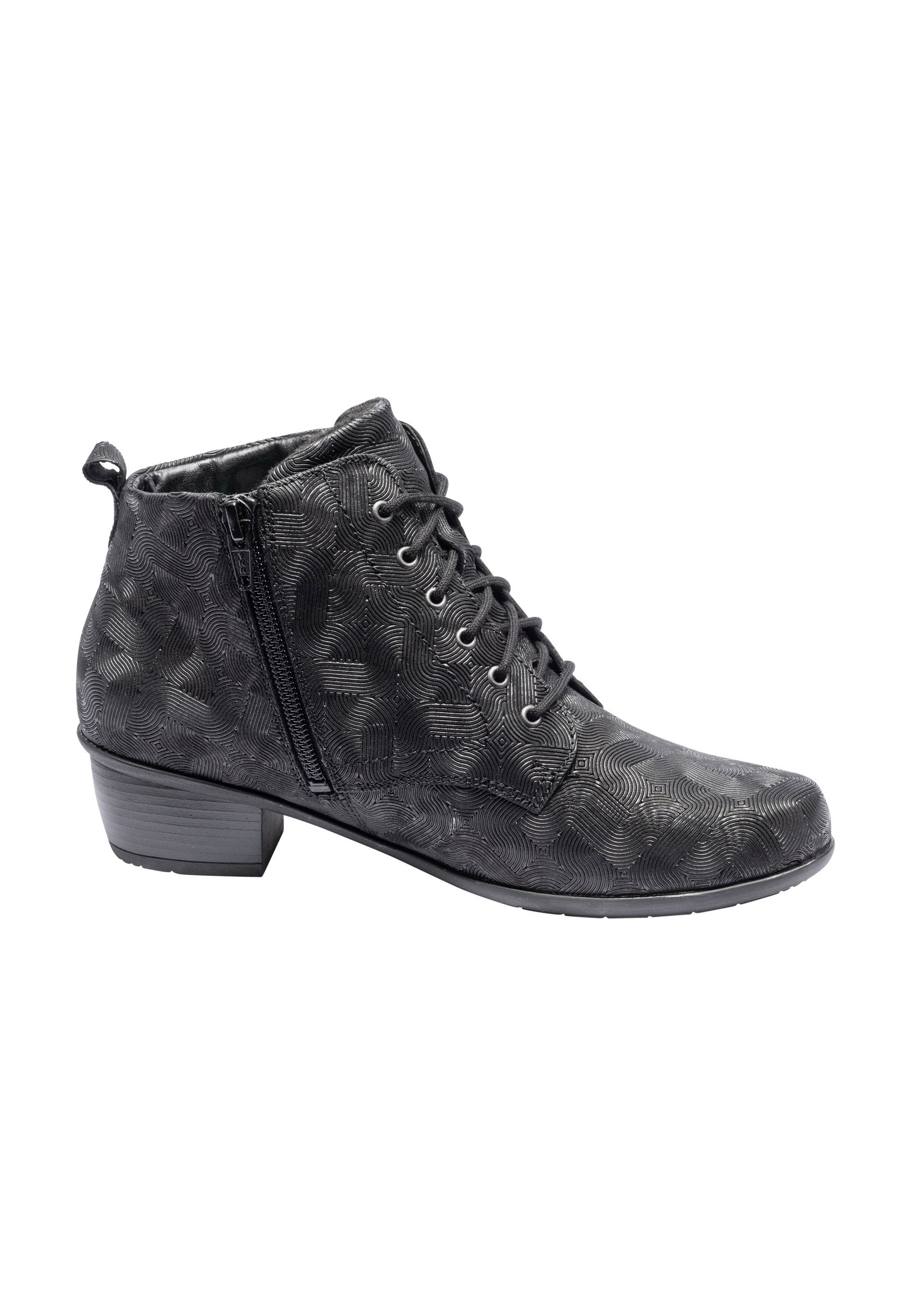 Damen Stiefeletten Haifi Schwarz Weite H 967809-197-001 - Ansicht 4