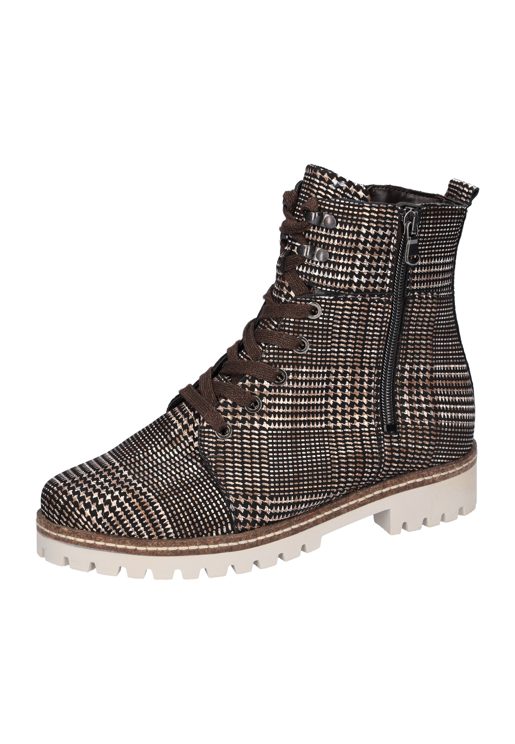 Damen Stiefeletten Hanako Braun Weite H 338813-135-084 - Ansicht 2