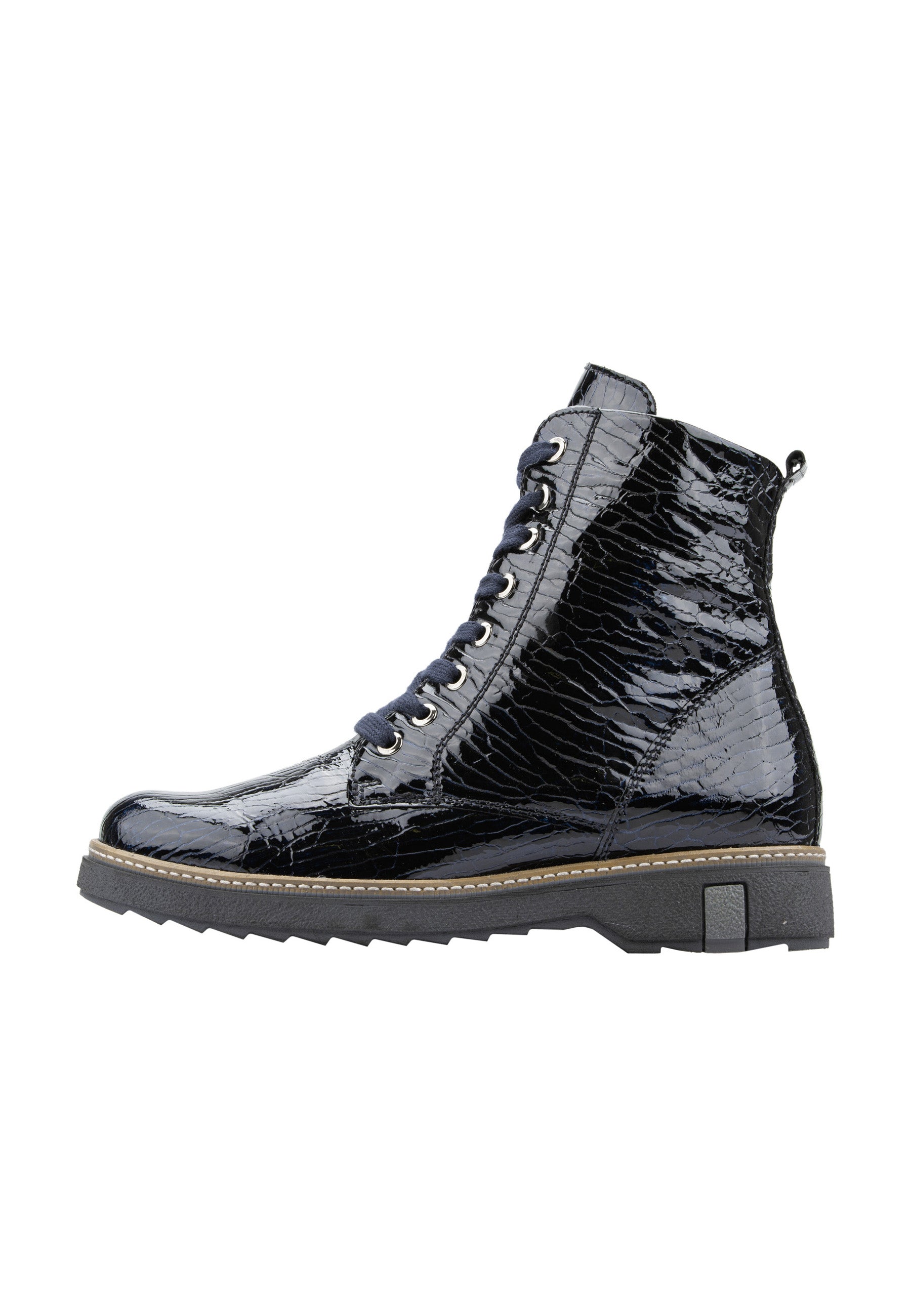 Damen Stiefeletten Kitomi Blau Weite K 683801-141-194