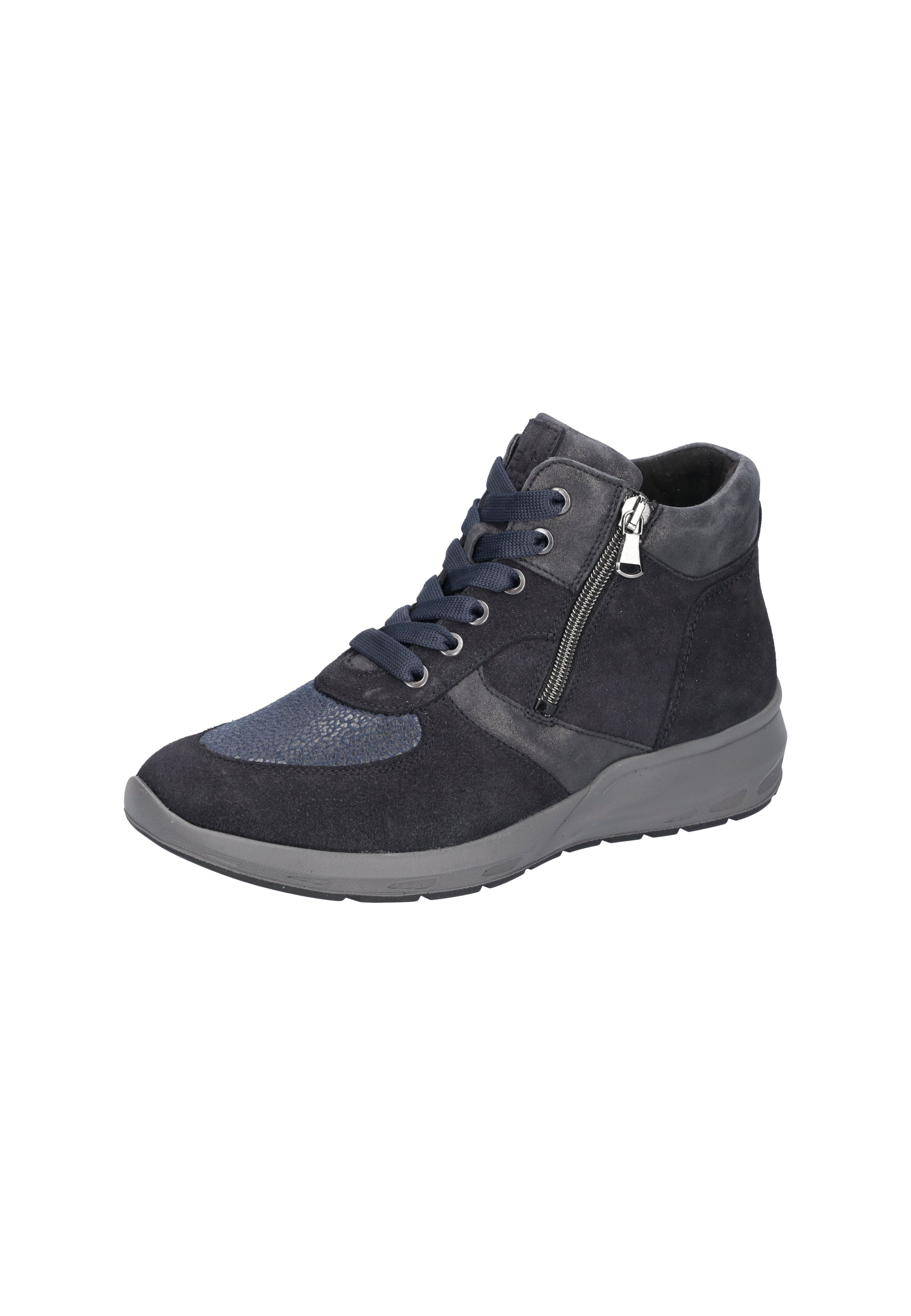 Damen Stiefeletten M-Tonia Blau Weite M 831M80-602-519 - Ansicht 2