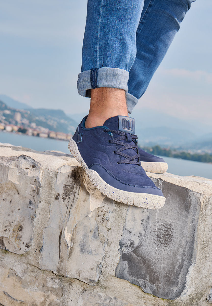 Herren Barfuss H-Boris Blau Weite H 945002-102-217 - Ansicht 2