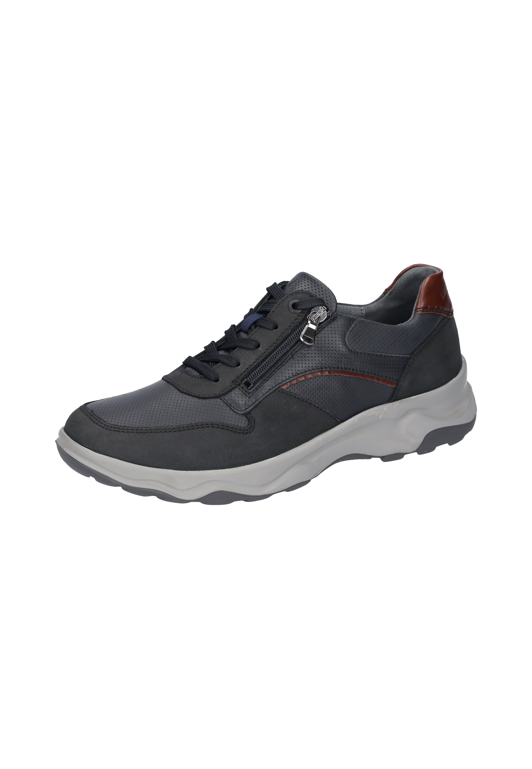 Herren Halbschuh H-Max Blau Weite H 718006-308-479 - Ansicht 2