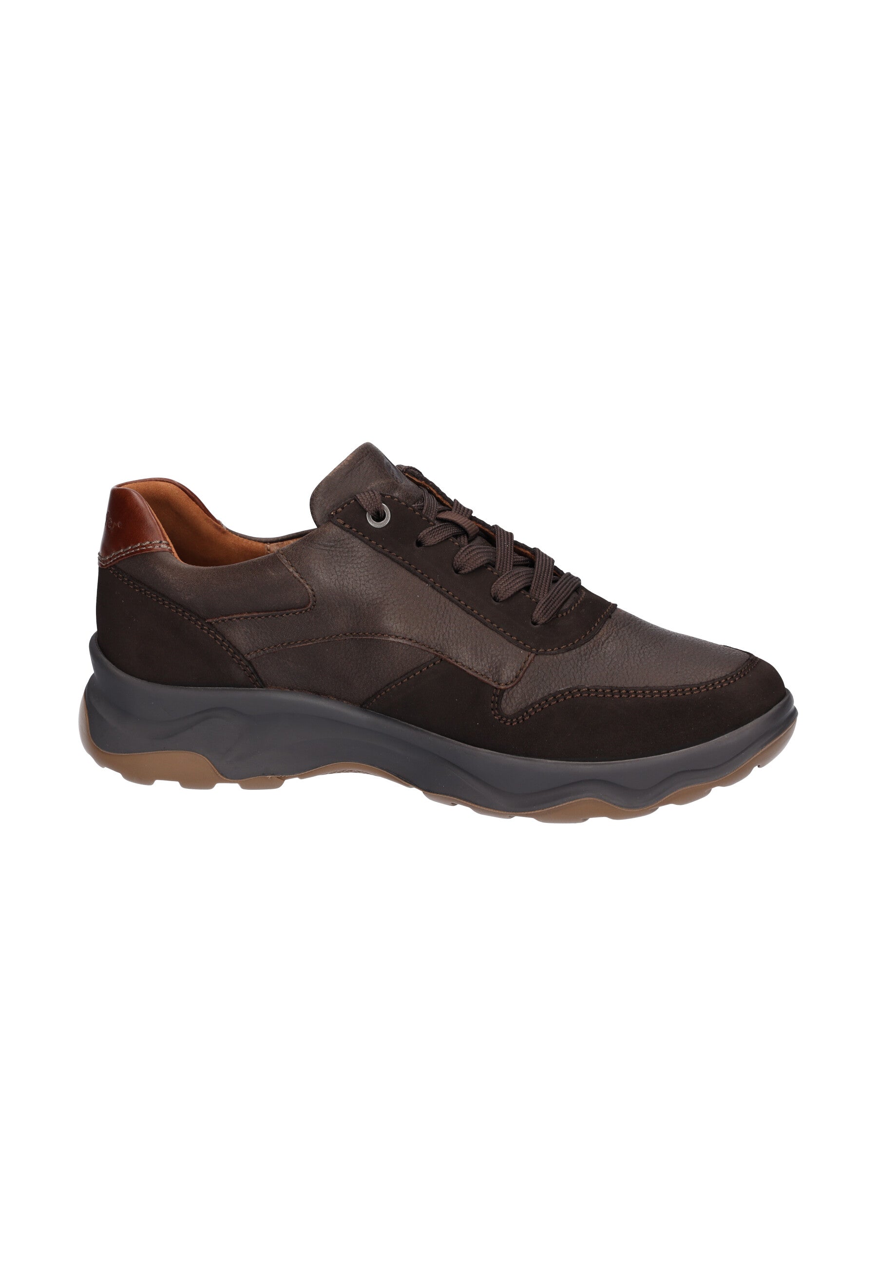 Herren Halbschuh H-Max Braun Weite H 718006-305-355 - Ansicht 4