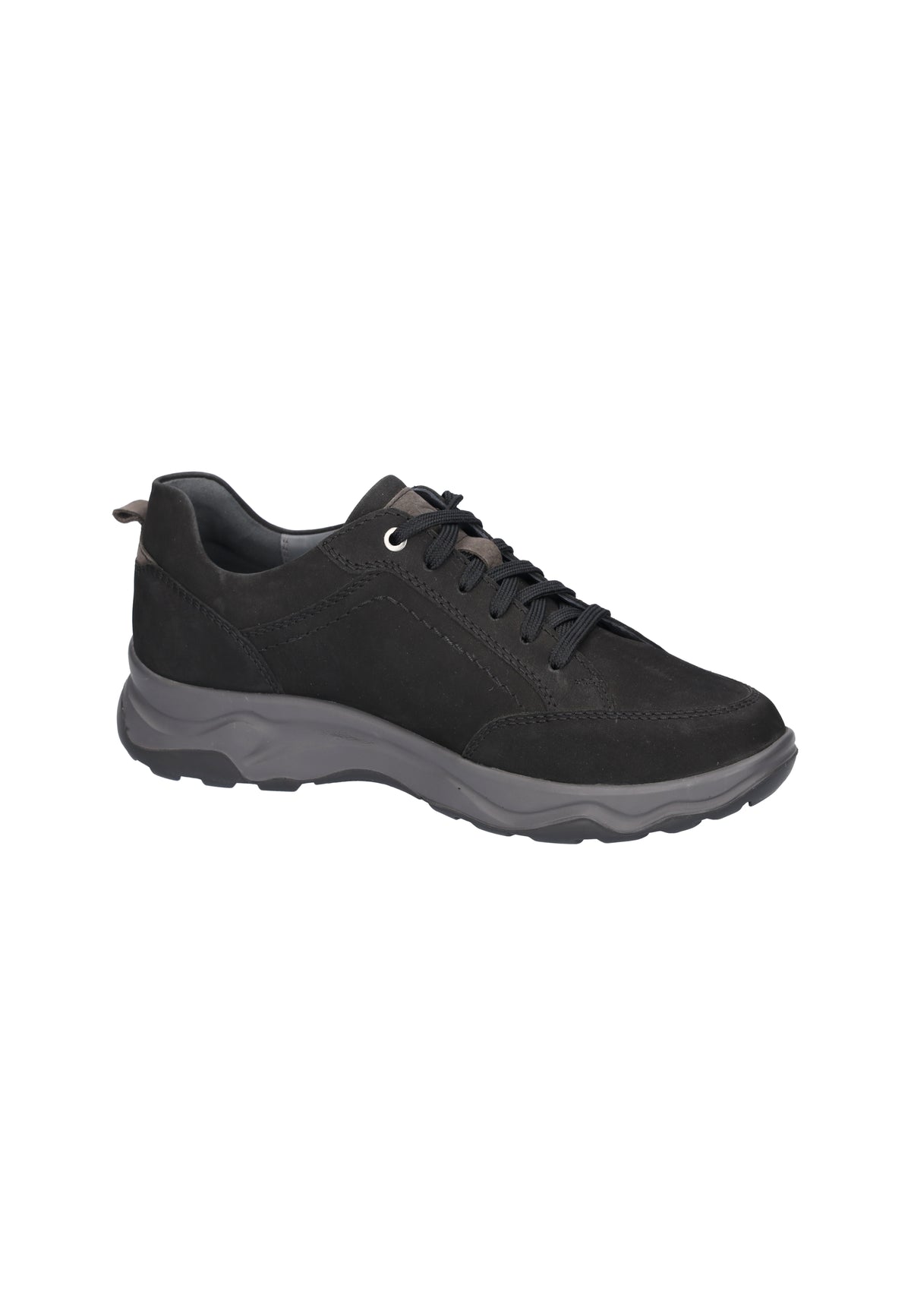 Herren Halbschuh H-Max Schwarz Weite H 718013-102-001 - Ansicht 4