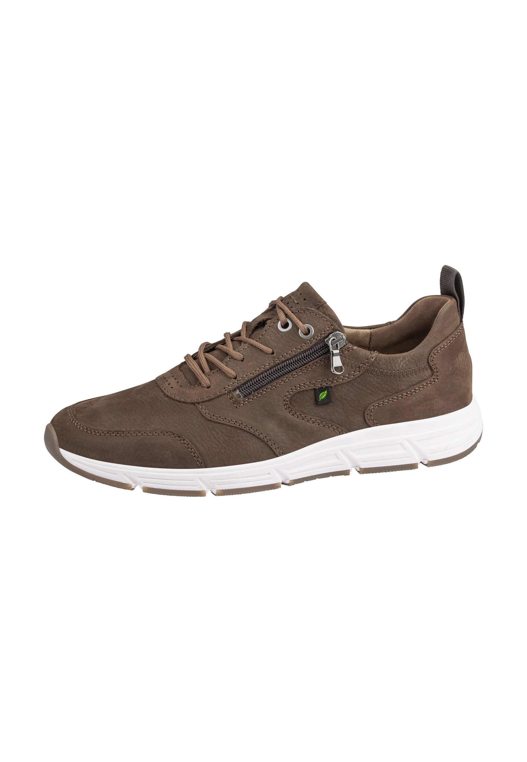 Herren Halbschuh Haslo Braun Weite H 323016-185-128 - Ansicht 2