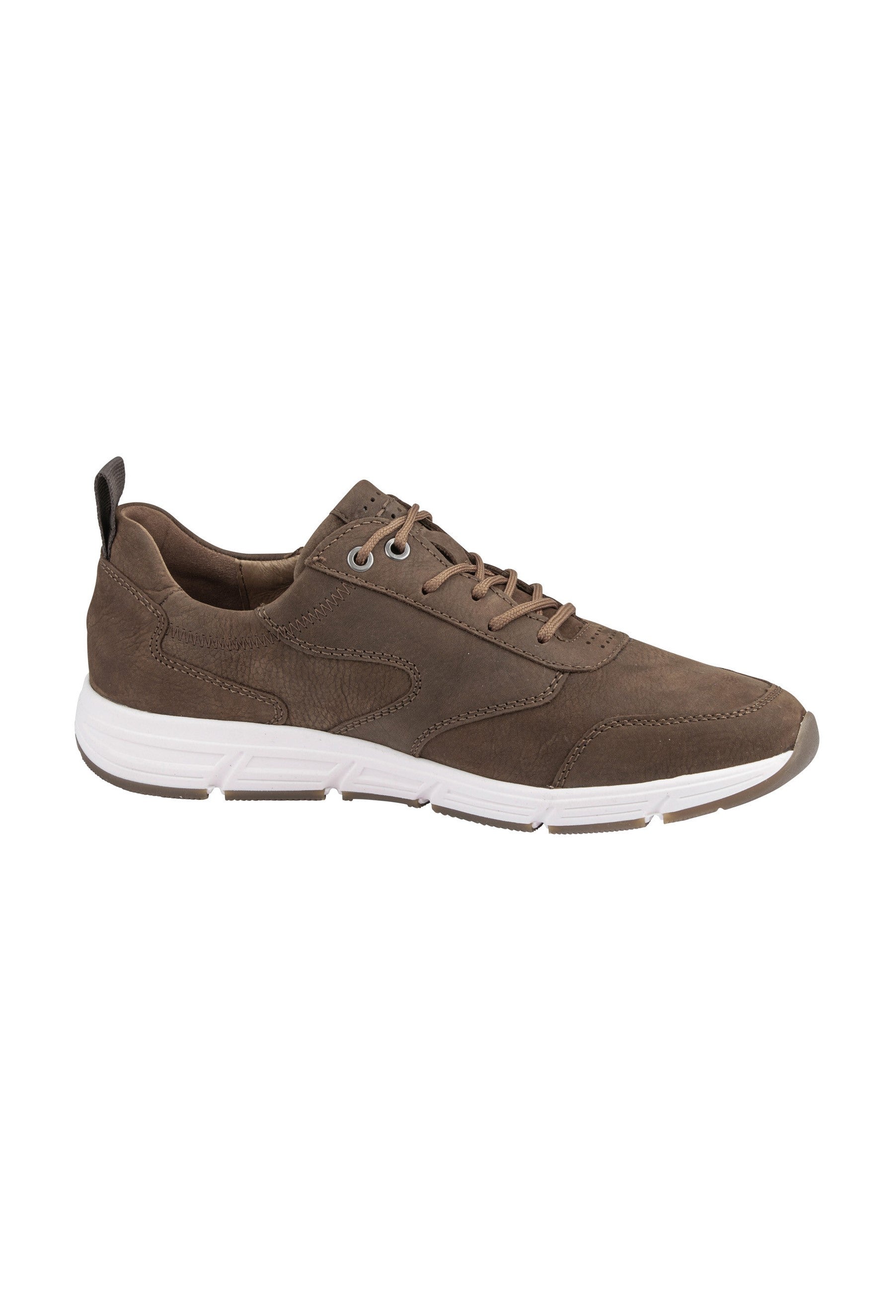 Herren Halbschuh Haslo Braun Weite H 323016-185-128 - Ansicht 4