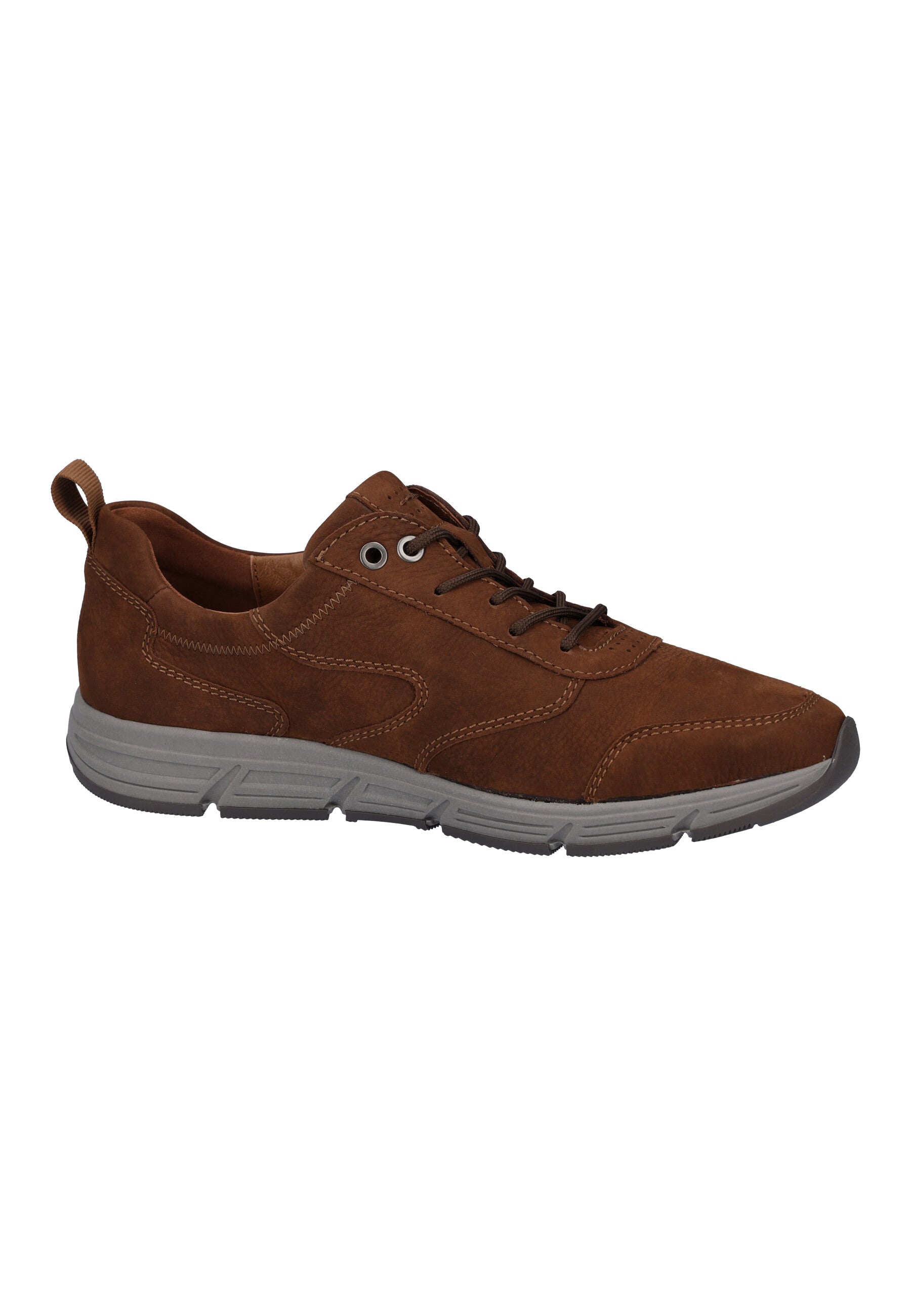 Herren Halbschuh Haslo Braun Weite H 323016-185-129 - Ansicht 4