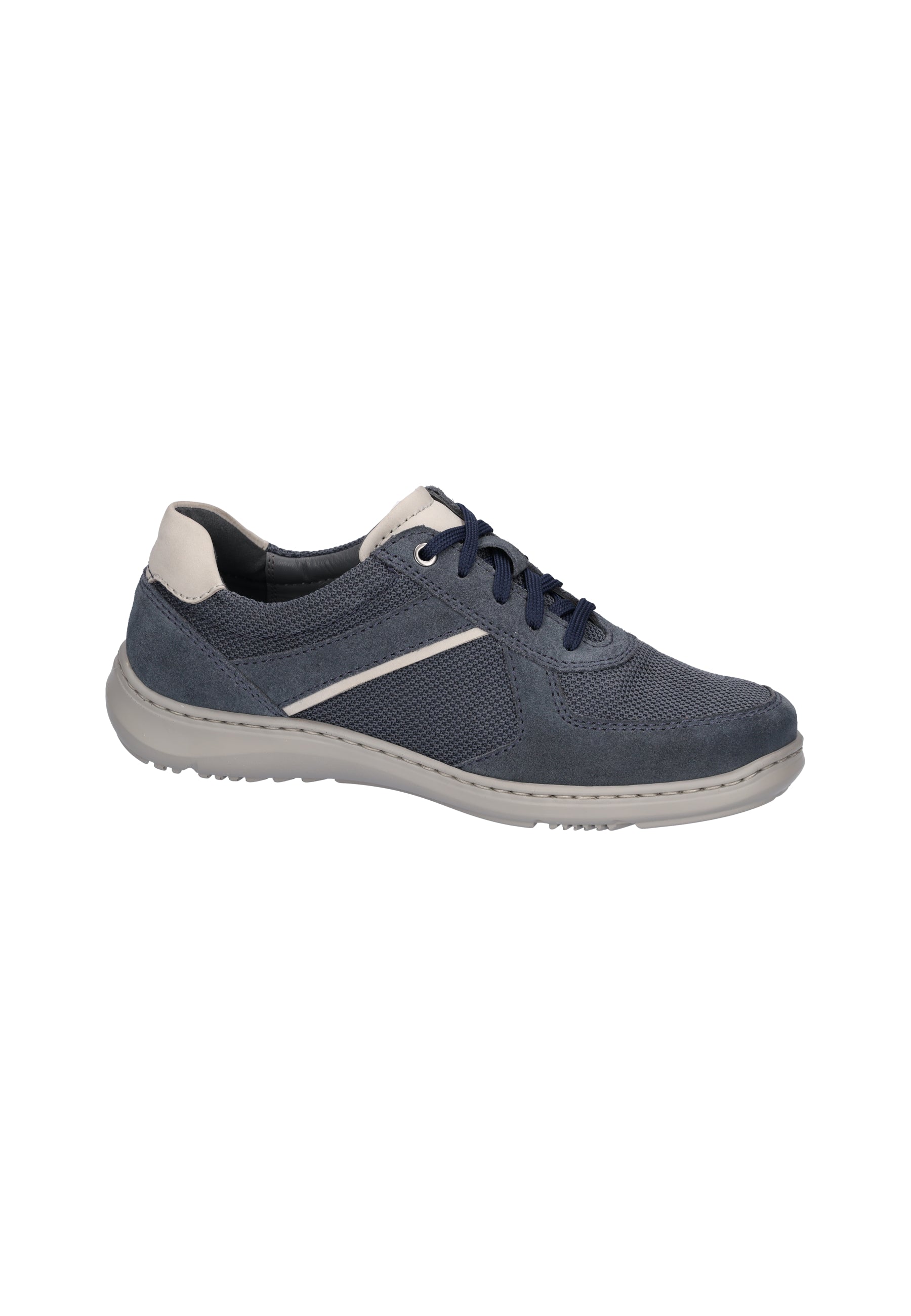 Herren Halbschuh Herwig Blau Weite H 478014-101-857 - Ansicht 4