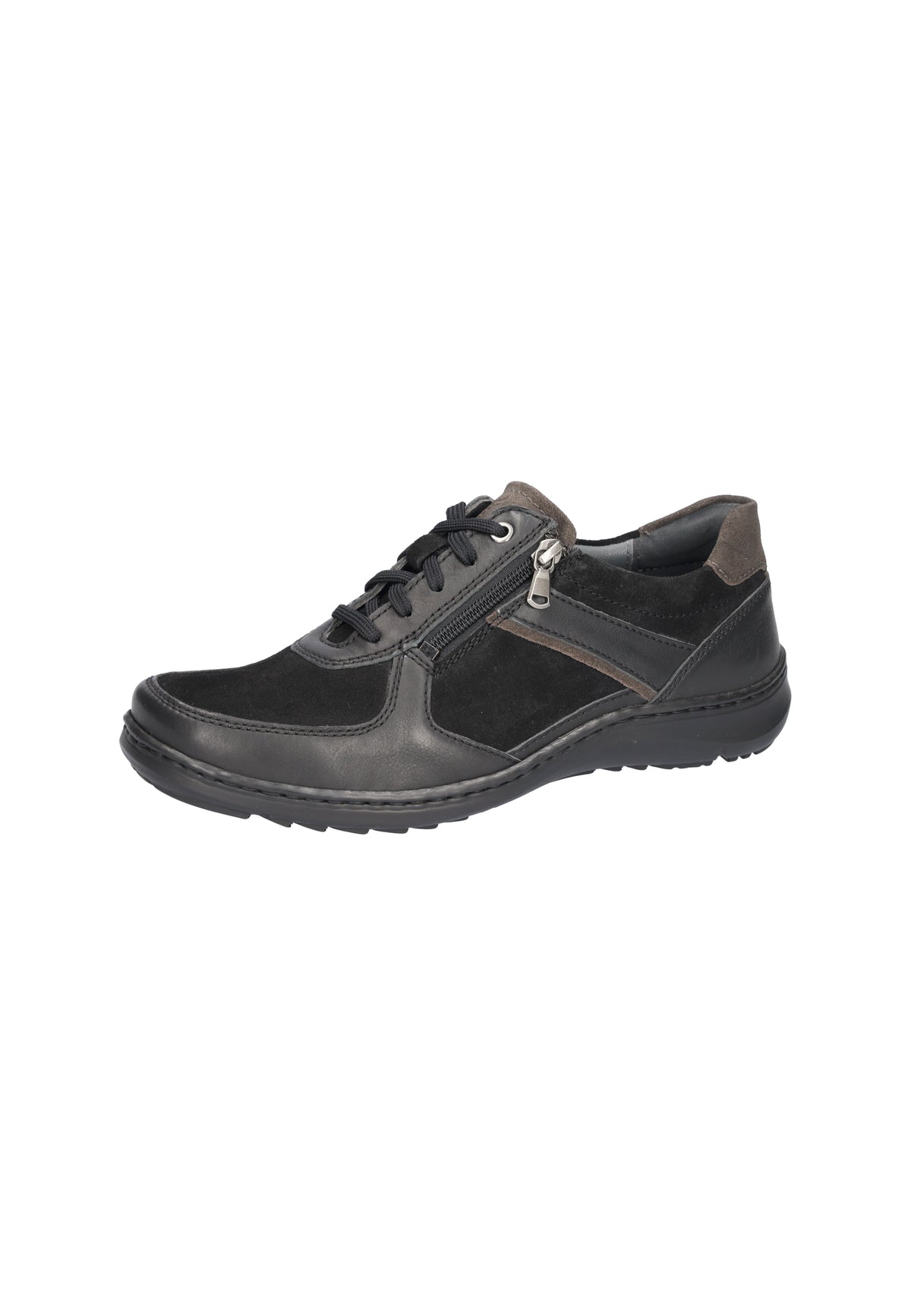 Herren Halbschuh Herwig Schwarz Weite H 478014-103-991 - Ansicht 2