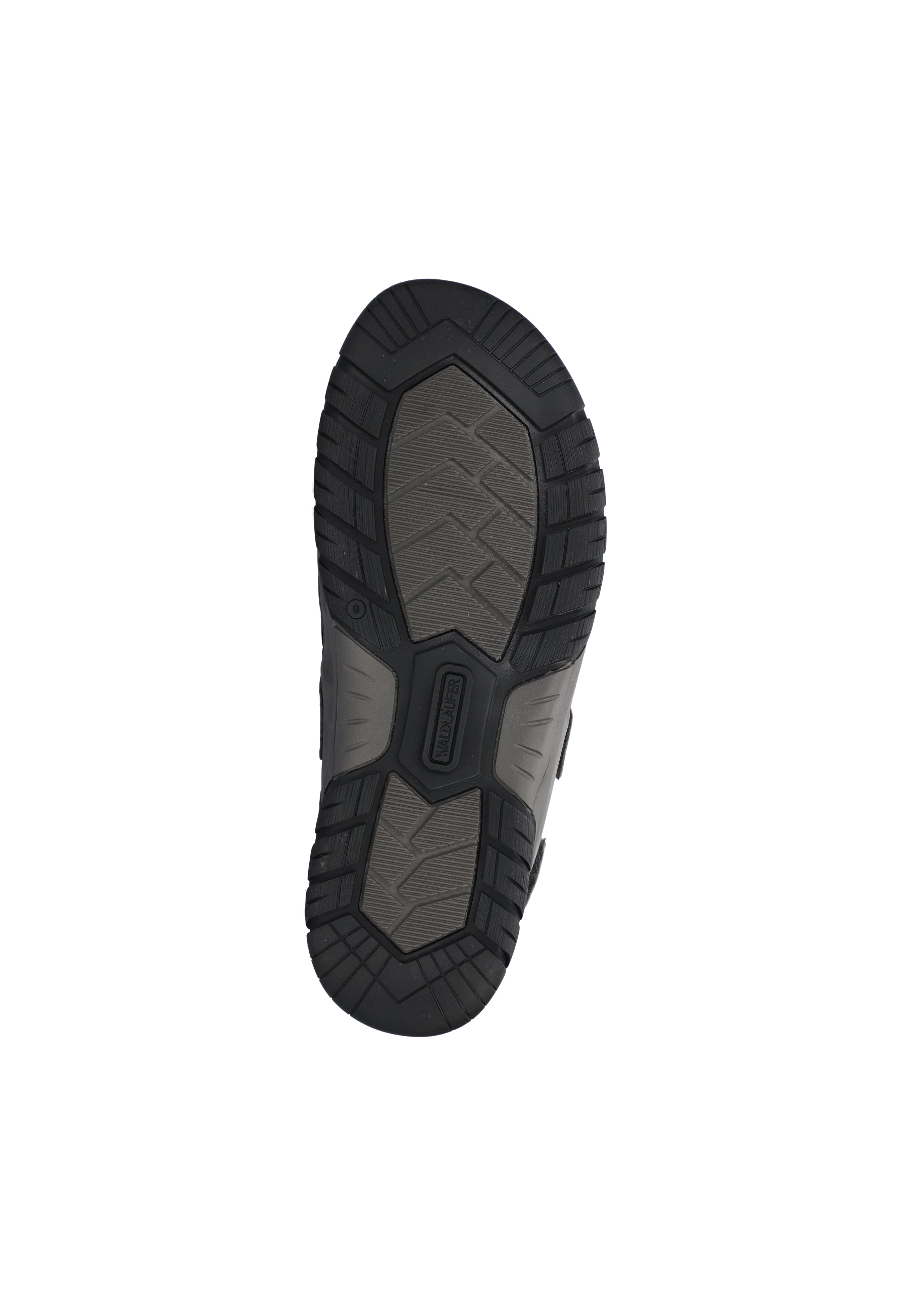 Herren Sandale Harald Grau Weite H 372002-100-007 - Ansicht 6