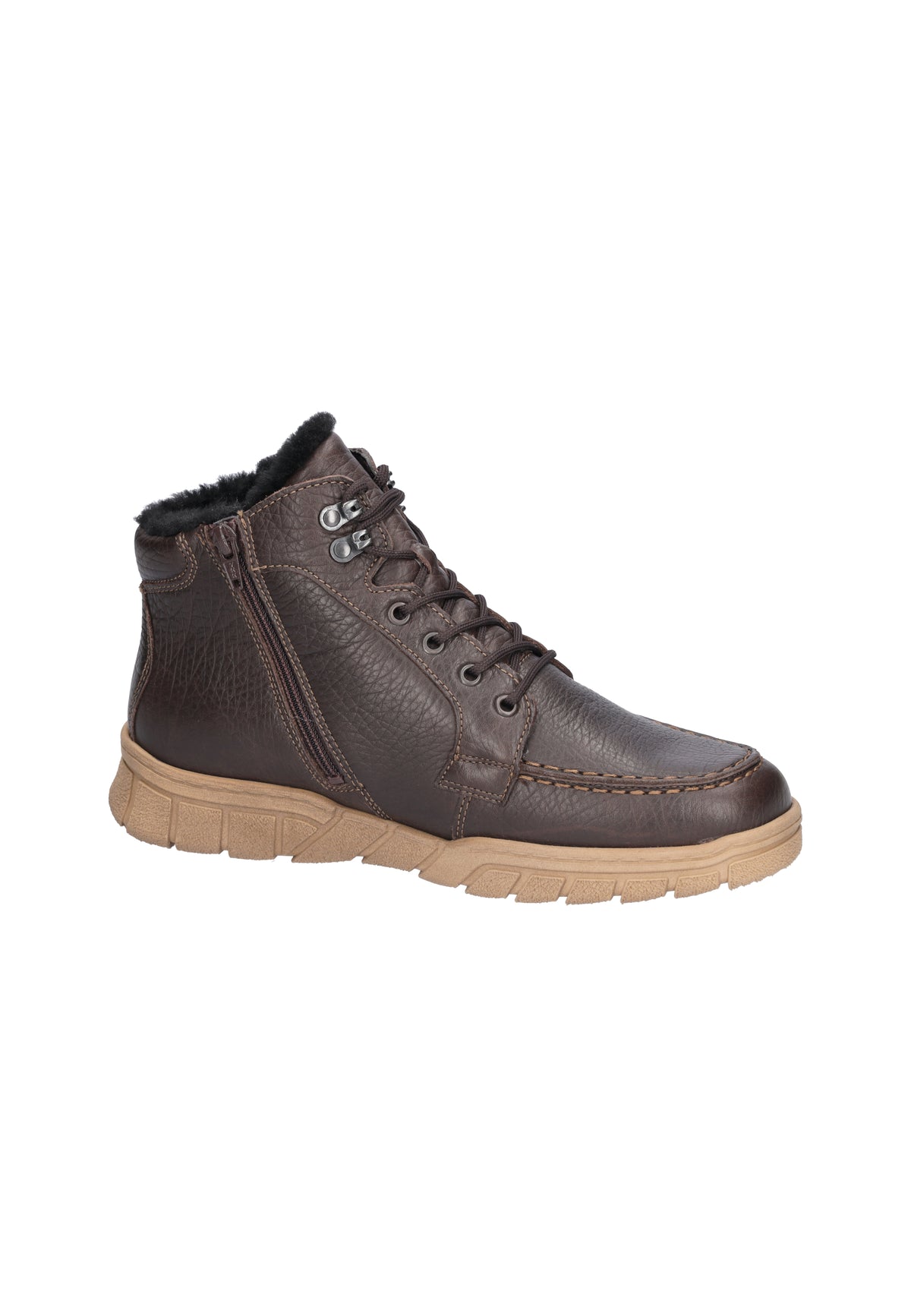 Herren Stiefeletten H-Lino Braun Weite H 965901-133-216 - Ansicht 4